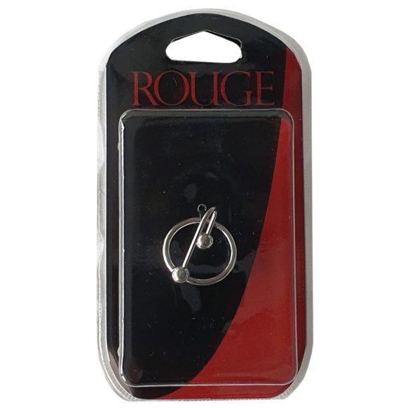 Rouge - dilatador uretral con bolas - acero inoxidable - plata