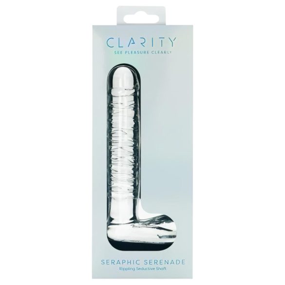 Clarity - dildo de vidrio transparente