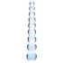 Clarity Elysian Pearls - consolador de vidrio con perlas (transparente)