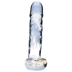   Clarity Seraphic Opus - dildo de vidrio para punto G (transparente)