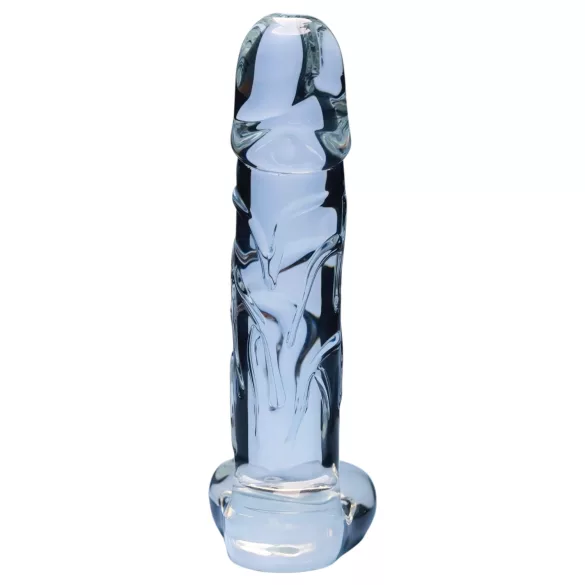 Clarity Seraphic Opus - dildo de vidrio para punto G (transparente)