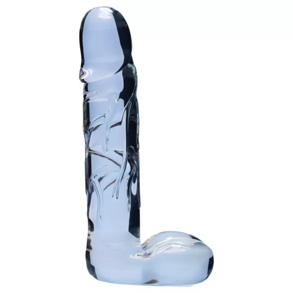 Clarity Seraphic Opus - dildo de vidrio para punto G (transparente)