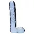Clarity Seraphic Opus - dildo de vidrio para punto G (transparente)
