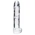 Clarity Seraphic Opus - dildo de vidrio para punto G (transparente)