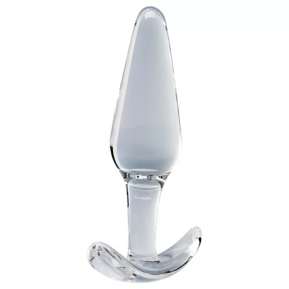 Clarity Utopian Floret - tapón anal de vidrio (transparente)