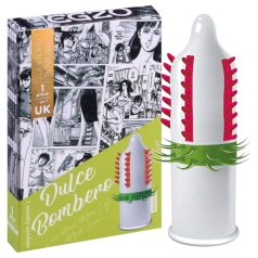   Egzo Dulce Bombero - condón estimulante con púas (1 unidad)