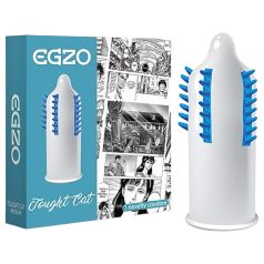   Egzo Tough Cat - condón texturizado con protuberancias (1 ud.)