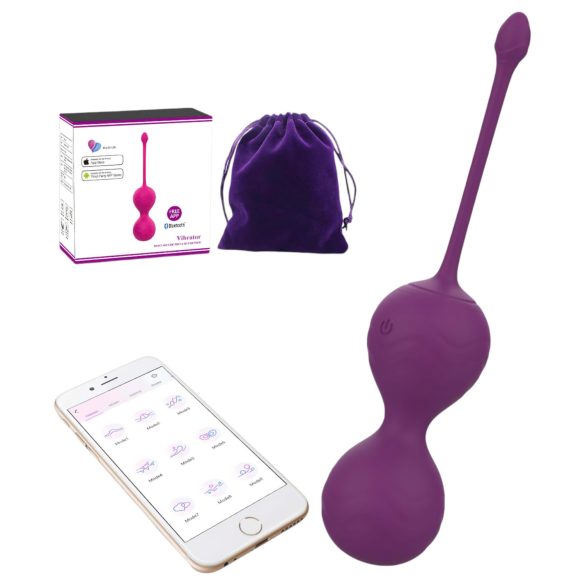 Winni Solitario - huevo vibrador inteligente (rosa)