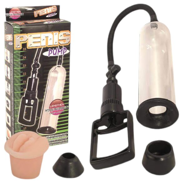 Bomba para pene Lonely - set 3 piezas