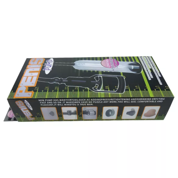 Lonely Penis Pump - bomba de vacío para pene - set 3 piezas