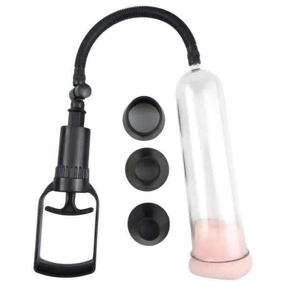 Lonely Penis Pump - bomba de vacío para pene - set 3 piezas