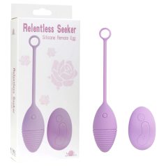 Incansable Buscador Solitario - huevo vibrador (morado)