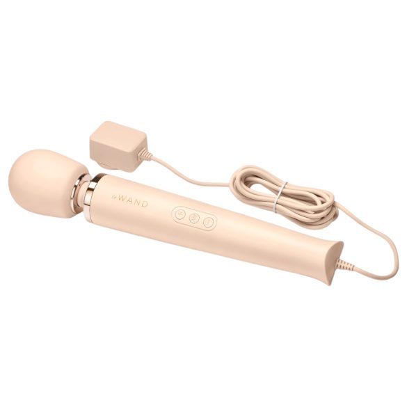 le Wand - masajeador vibrador recargable de lujo - color beige