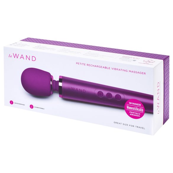 le Wand Petite - vibrador masajeador exclusivo - silicona lila