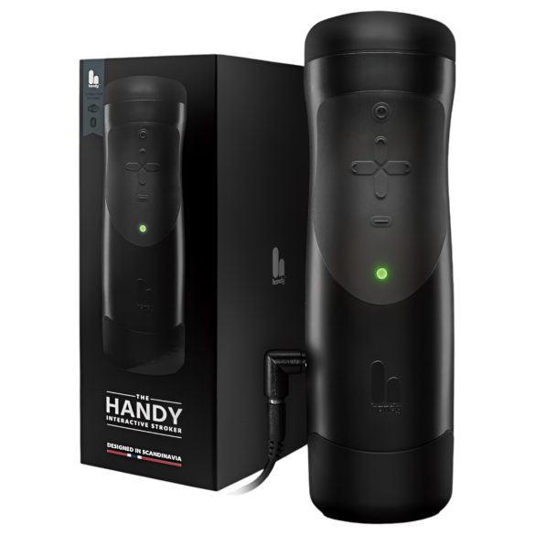 The Handy 1.1 - inteligente, conexión, masturbador VR (negro)
