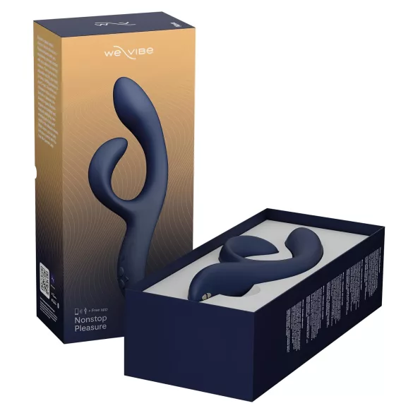 We-Vibe Nova 2 - vibrador recargable doble estimulación clítoris azul