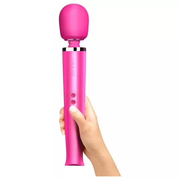 le Wand - vibrador masajeador - silicona rosa
