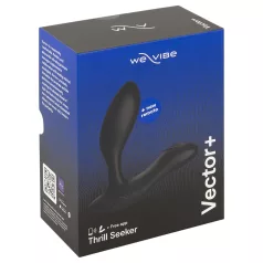 We-Vibe Vector+ - Vibrador anal controlado por app (negro)