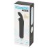 Happyrabbit Bullet - vibrador conejito recargable (negro)