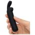Happyrabbit Bullet - vibrador conejito recargable (negro)