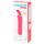 Happyrabbit Bullet - recargable, vibrador tipo conejo (rosa)