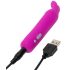 Happyrabbit Bullet - vibrador recargable de conejo (lila)