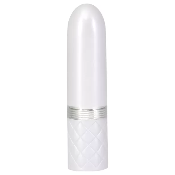 Pillow Talk Lusty - vibrador recargable con lengua - silicona rosa