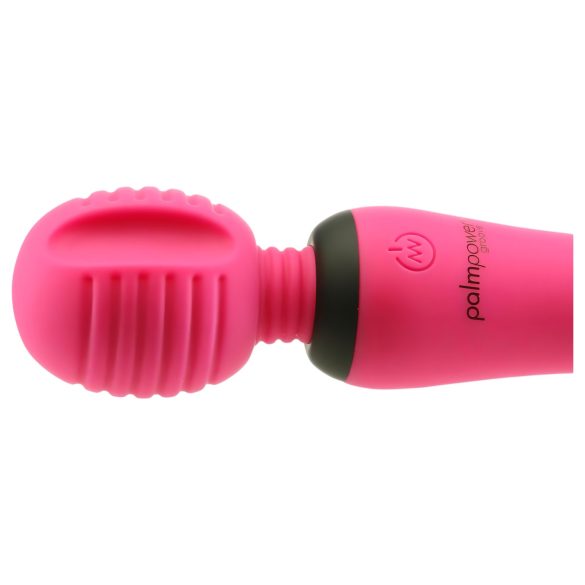 PalmPower - vibrador masajeador recargable - silicona rosa