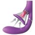 Fantasy For Her – Vibrador múltiple morado para ella