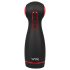 WYNE 06 - masturbador vibrador-suction, recargable (negro)