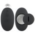 Doble Placer Negro: Vibrador Anal Ajustable