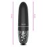 Mystim Sleak Freak E-Stim - Vibrador eléctrico recargable (negro)