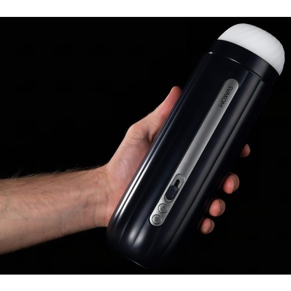 Svakom Hannes Neo - masturbador automático con calor - silicona azul