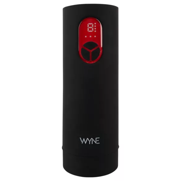 WYNE 07 - masturbador masculino recargable con vibración y succión - negro