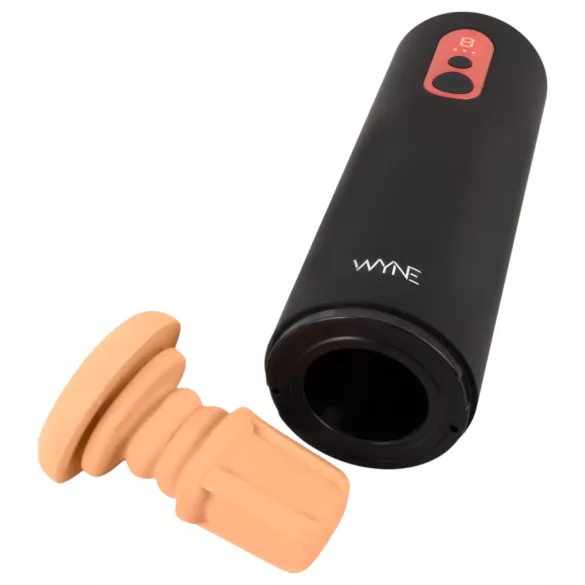WYNE 08 - masturbador automático masculino - movimiento arriba abajo - negro