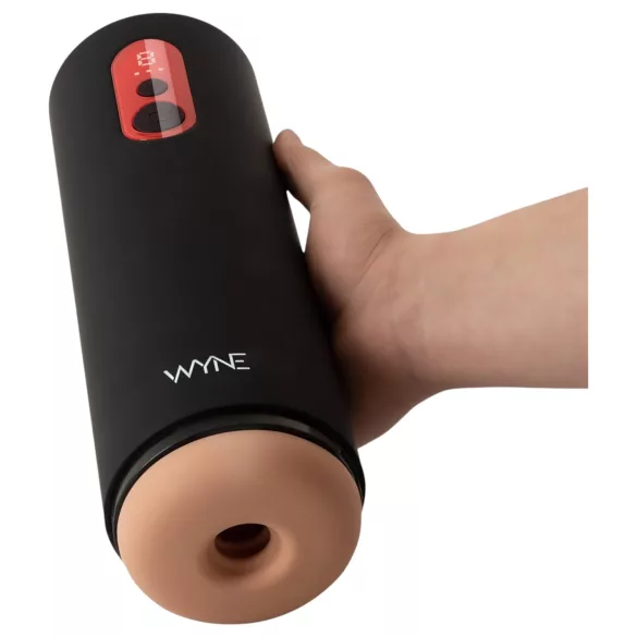 WYNE 08 - masturbador automático masculino - movimiento arriba abajo - negro