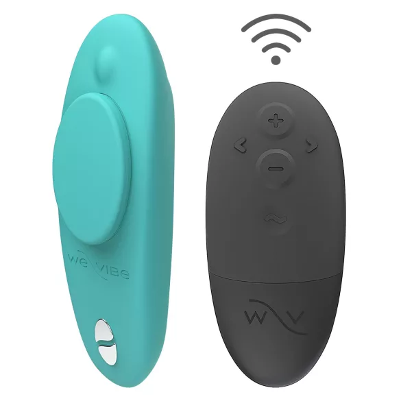 We-Vibe Moxie+ - vibrador de clítoris inteligente con control por radio (turquesa)