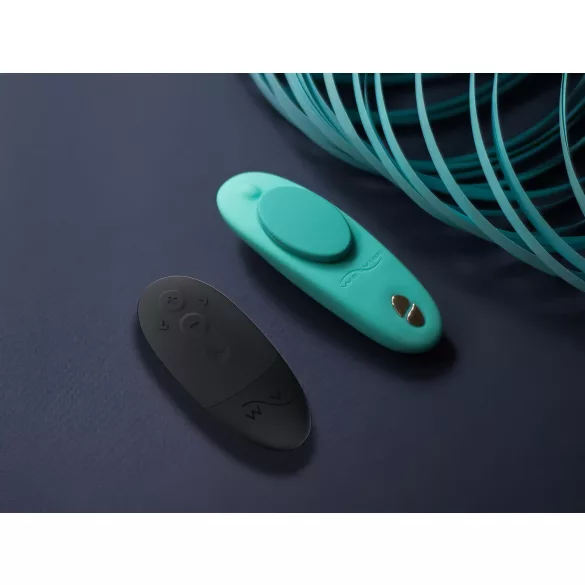We-Vibe Moxie+ - vibrador de clítoris inteligente con control por radio (turquesa)