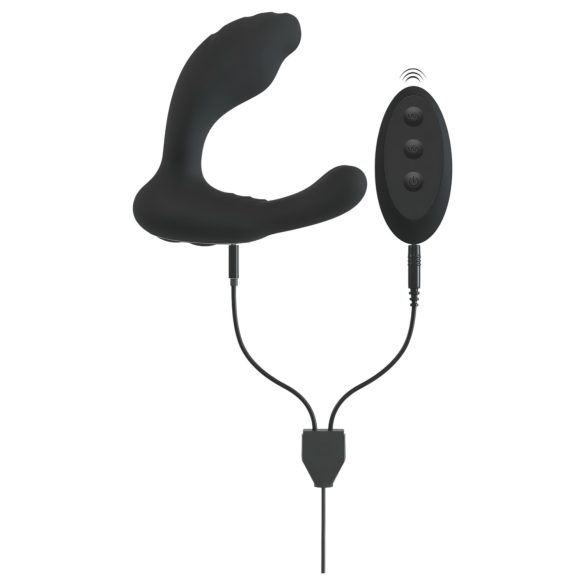 Smile - Vibrador punto G y próstata - recargable - silicona negra