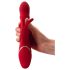 You2Toys Rabbit - vibrador con aro móvil (rojo)