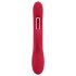 Smile - Vibrador con brazo de clítoris y lengua (rojo)