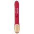 Smile - Vibrador con brazo de clítoris y lengua (rojo)
