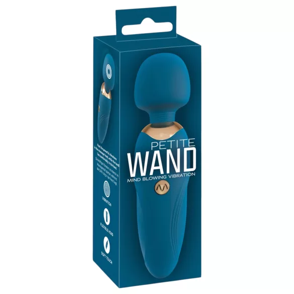 You2Toys Petite - vibrador masajeador recargable - silicona azul