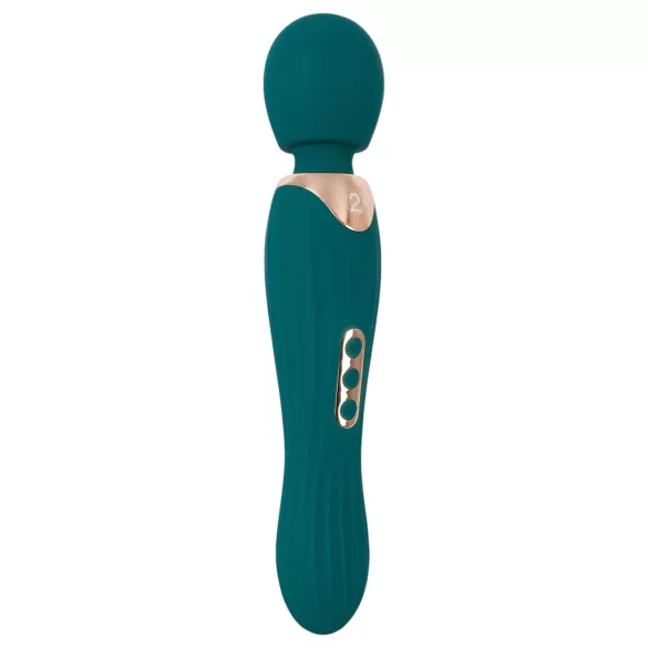 You2Toys Grande - vibrador masajeador recargable - silicona verde