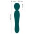 You2Toys Grande - vibrador recargable masajeador (verde)