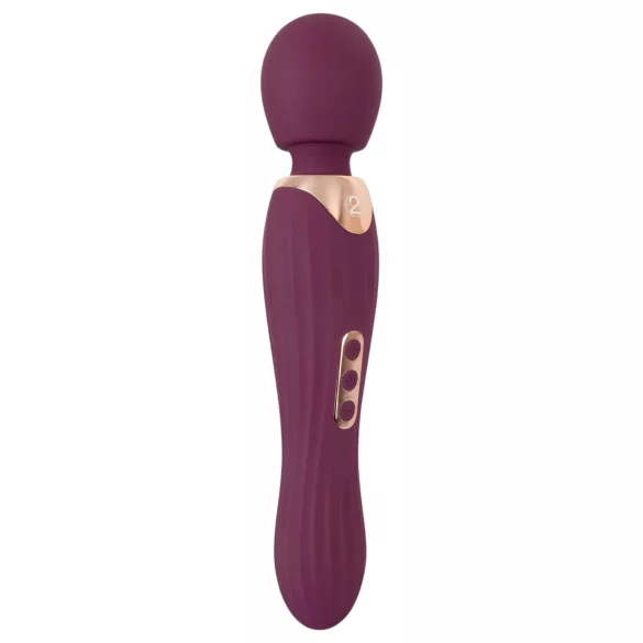 You2Toys Grande - vibrador masajeador recargable - silicona roja