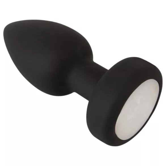 ANOS - plug anal luminoso y vibrador (negro)