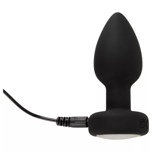 ANOS - plug anal luminoso y vibrador (negro)