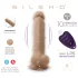 Silexd 8 - vibrador con control remoto para testículos - silicona color natural