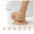 Silexd 8 - vibrador con control remoto para testículos - silicona color natural